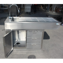 Multi Functions Dog Cat Pey Stainless Steel Disposal Table with Drawers